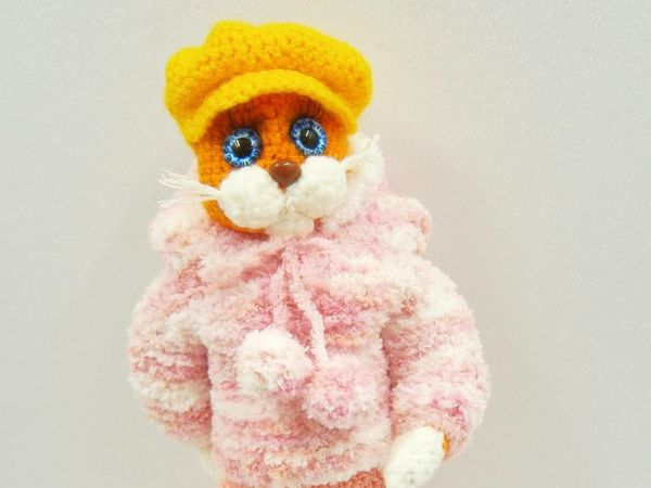Кошка Мурзя | Ярмарка Мастеров - ручная работа, handmade