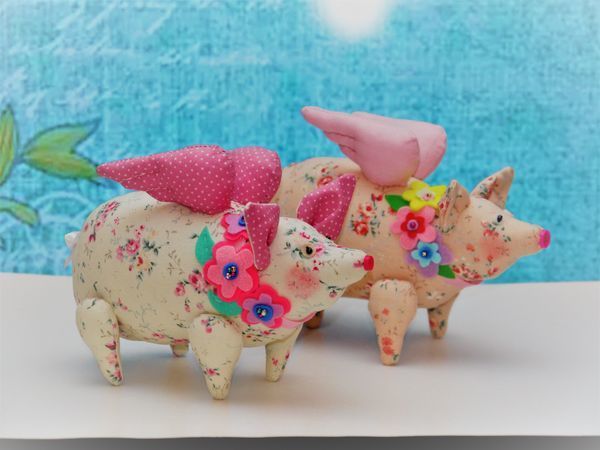 Мастер-класс по пошиву Свинки-Тильды | Ярмарка Мастеров - ручная работа, handmade
