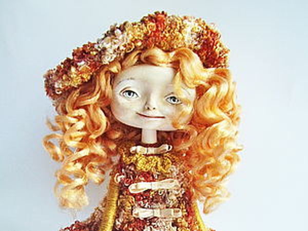 Сувенирная кукла. Роспись. | Ярмарка Мастеров - ручная работа, handmade