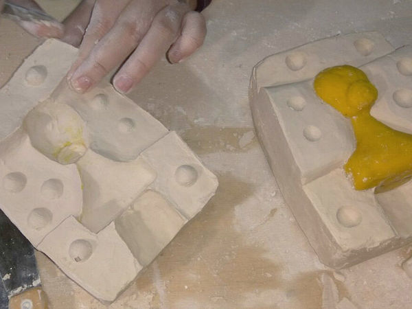 How to Make a Plaster Mould of a Finished Plasticine Model | Livemaster - handmade