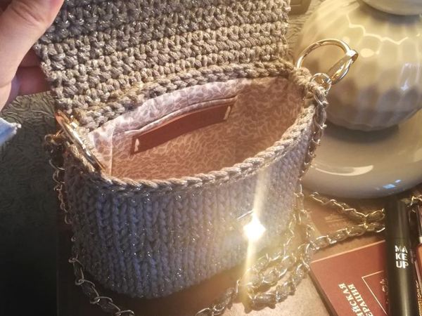 Сумочка на цепочке | Ярмарка Мастеров - ручная работа, handmade