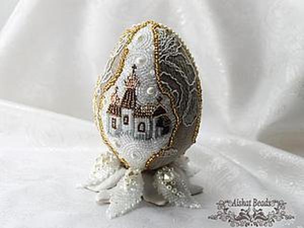 Вышивка на яйце: самое оригинальное пасхальное украшение, из тех, что я видела в последнее время