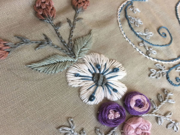Вышиваем монограмму S | Ярмарка Мастеров - ручная работа, handmade