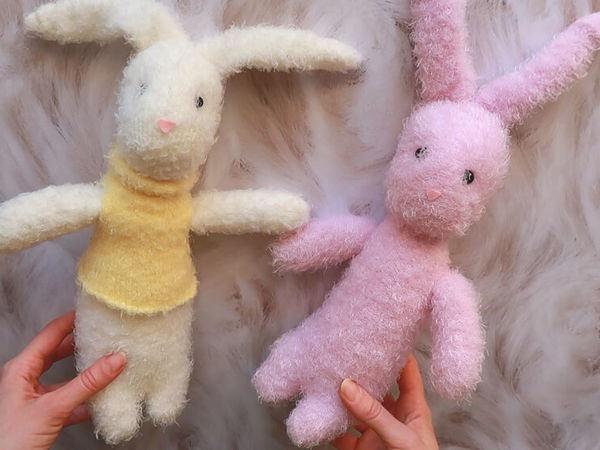Зайки своими руками из носочков | Ярмарка Мастеров - ручная работа, handmade Зайки своими руками из носочков | Ярмарка Мастеров - ручная работа, handmade
