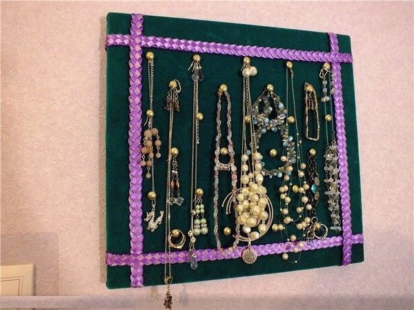 Мастерим панно-органайзер для бижутерии | Ярмарка Мастеров - ручная работа, handmade
