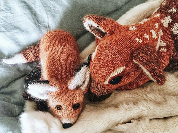Knitted Animals by Claire Garland | Livemaster - handmade