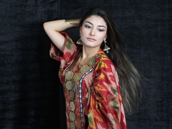 Основной чертеж выкройки узбекского платья - Узбекистан - Национальная одежда - Всё о шитье