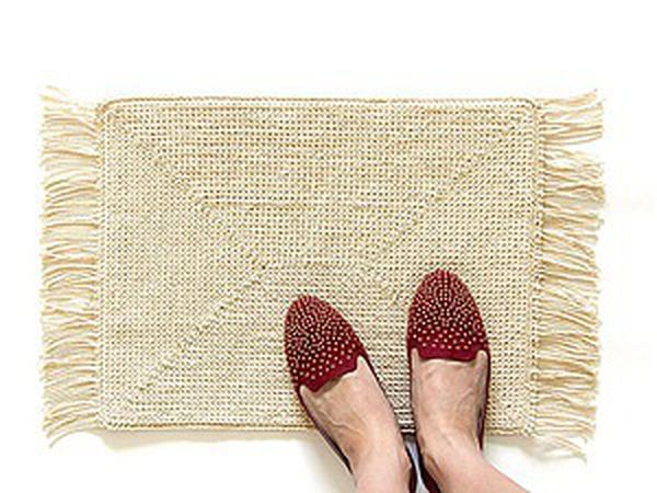 How to Crochet a Cozy Mat | Livemaster - handmade