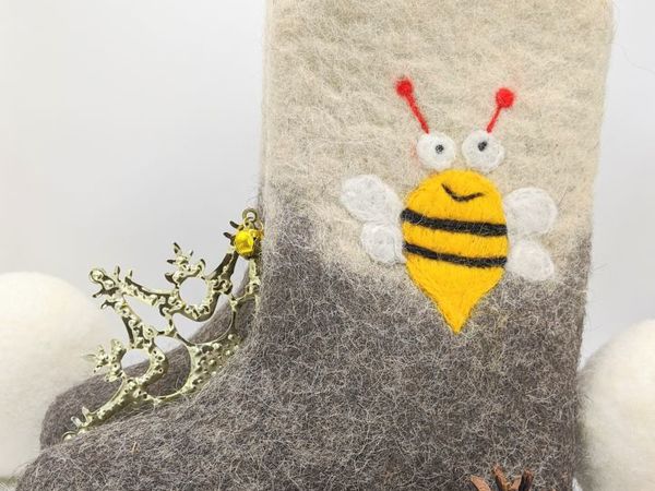 Когда носить Валенки | Ярмарка Мастеров - ручная работа, handmade