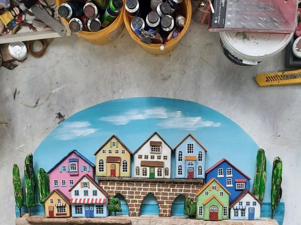 Работа над ключницей в стиле дрифтвуд | Ярмарка Мастеров - ручная работа, handmade Работа над ключницей в стиле дрифтвуд | Ярмарка Мастеров - ручная работа, handmade
