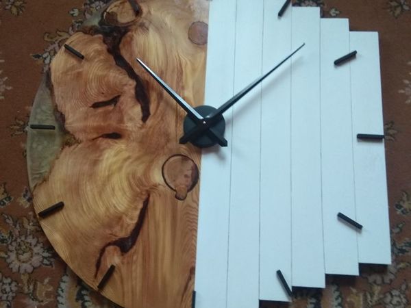 Оригинальные настенные часы | Ярмарка Мастеров - ручная работа, handmade