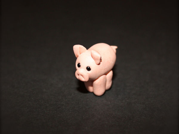Описание чайной фигурки любимая свинья