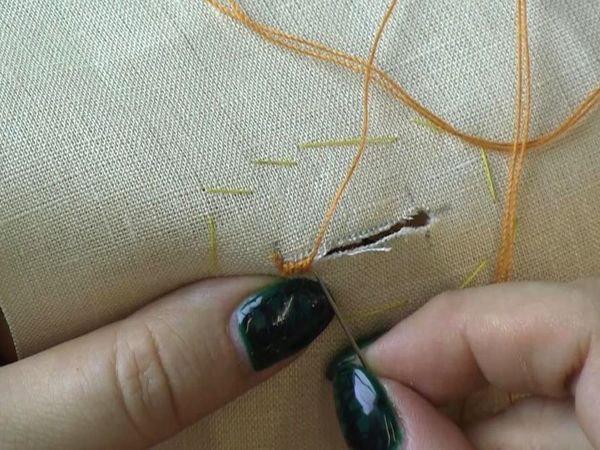 Making Сut Eyelet for Medium Thick Fabrics | Livemaster - handmade