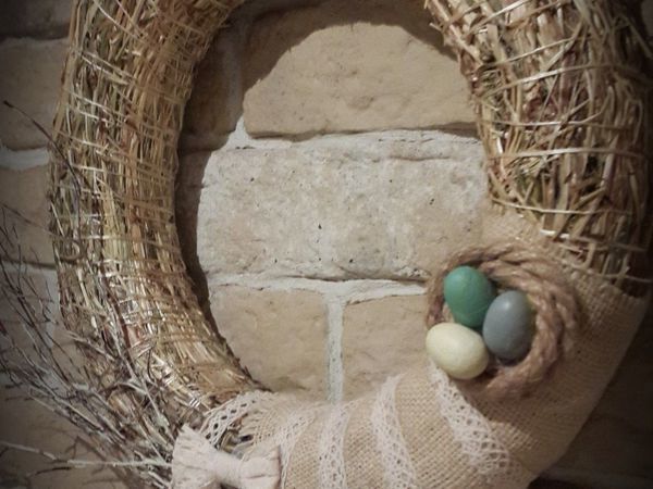 Мастерим пасхальный венок за пару часов | Ярмарка Мастеров - ручная работа, handmade