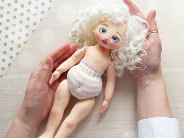 Создаем текстильную куклу. Часть 3 | Ярмарка Мастеров - ручная работа, handmade