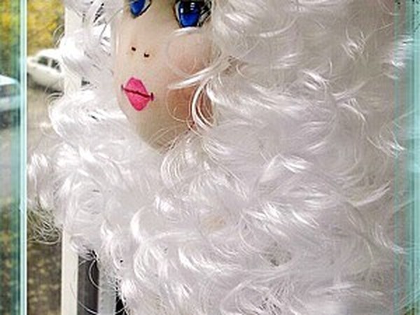 Изготовление трессов для кукол из метражных кудрей | Ярмарка Мастеров - ручная работа, handmade