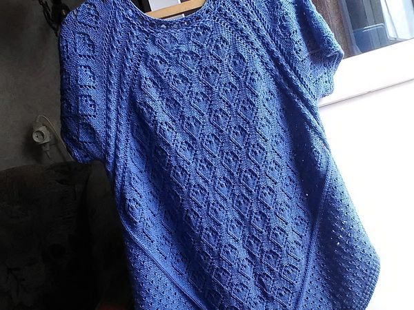 Туника летняя из хлопка | Ярмарка Мастеров - ручная работа, handmade