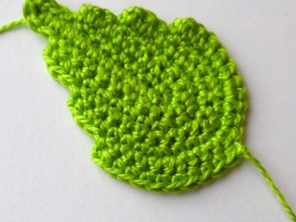 Вяжем листочек для Ирландского кружева | Ярмарка Мастеров - ручная работа, handmade