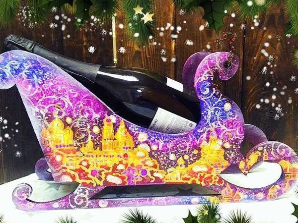 Сани для шампанского