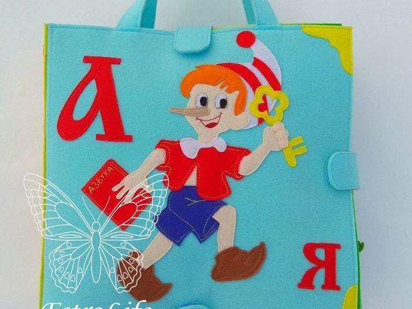 Новинка! Русская азбука из фетра | Ярмарка Мастеров - ручная работа, handmade