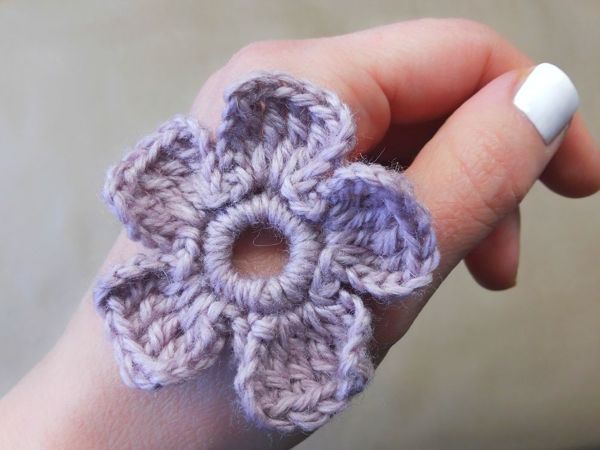 Цветок крючком | Ярмарка Мастеров - ручная работа, handmade