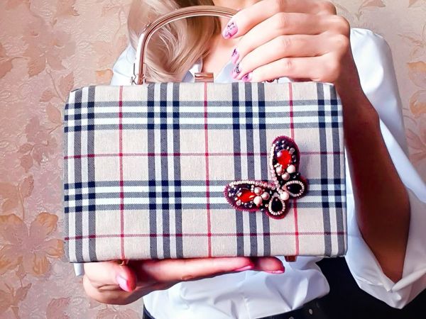 Сумочка Burberry London Style | Ярмарка Мастеров - ручная работа, handmade