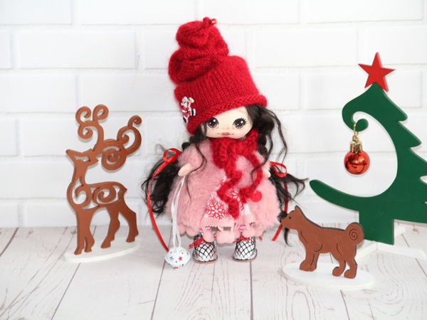 Аукцион на Новогоднюю Гномочку | Ярмарка Мастеров - ручная работа, handmade