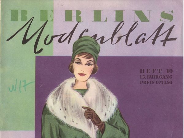Винтажный журнал Berlins Modenblatt 10/1959 | Ярмарка Мастеров - ручная работа, handmade