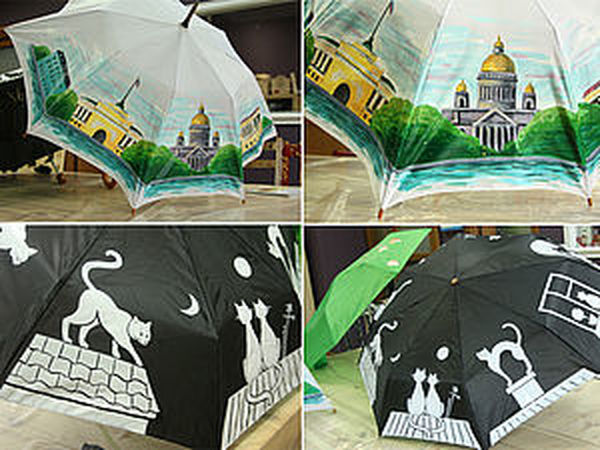 Мастер-класс по росписи зонтов. | Ярмарка Мастеров - ручная работа, handmade