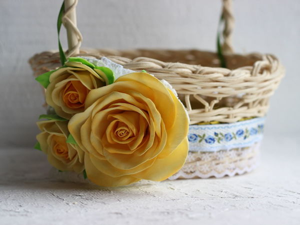 Как украсить корзину к Пасхе | Ярмарка Мастеров - ручная работа, handmade