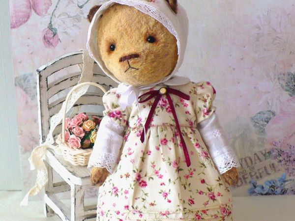 Новинка! Мишка Елизавета! | Ярмарка Мастеров - ручная работа, handmade