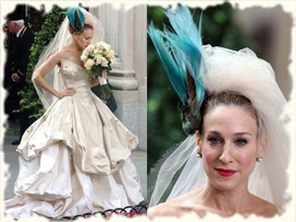 Свадебное платье Кэрри Брэдшоу разлетелось в часы | Glamour