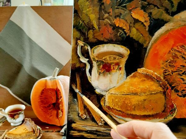 Тыквенный пай | Ярмарка Мастеров - ручная работа, handmade