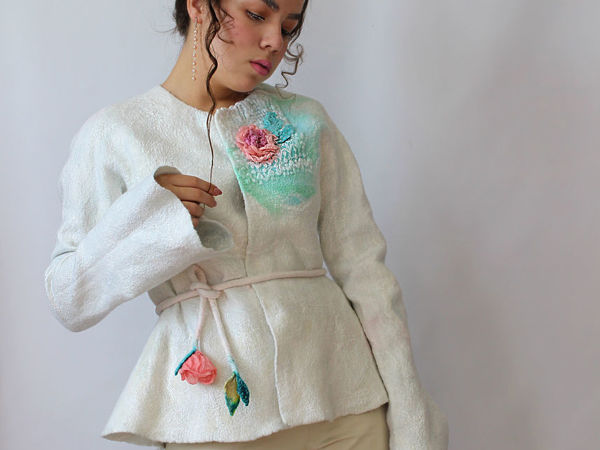 Свадебный жакет | Ярмарка Мастеров - ручная работа, handmade