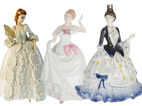 Великолепная Троица от Coalport, FranklinMint и Doulton | Ярмарка Мастеров - ручная работа, handmade