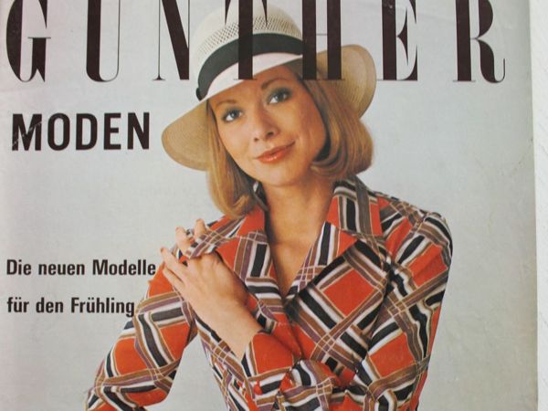 Gunther Moden -старый журнал мод- 3/ 1973 | Ярмарка Мастеров - ручная работа, handmade