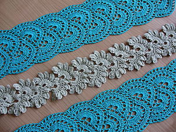 Crochet Lace Tape Ribbon very easy 