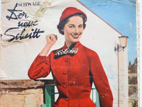 Der Neuer Schnitt — старый немецкий журнал мод -9/1955 | Ярмарка Мастеров - ручная работа, handmade