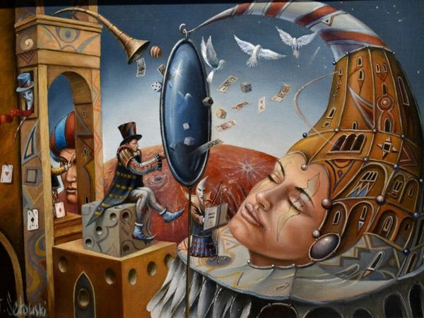 Фантасмагоричные образы из фабрики снов художника Tomasz Setowski | Ярмарка Мастеров - ручная работа, handmade