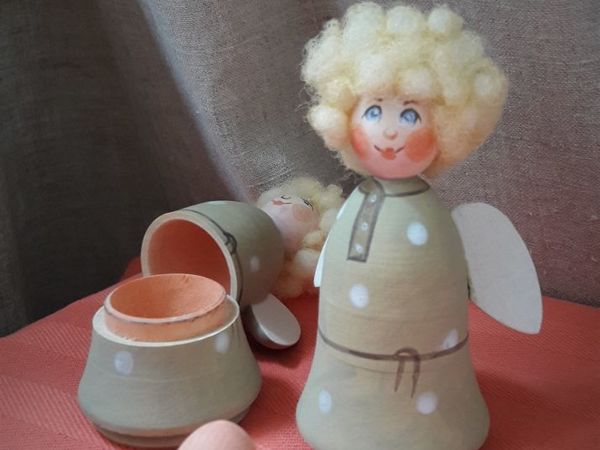 Изменение цены «Ангела Кудряшка» | Ярмарка Мастеров - ручная работа, handmade