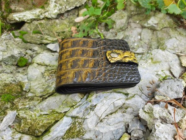 Кошелёк из крокодила | Ярмарка Мастеров - ручная работа, handmade Кошелёк из крокодила | Ярмарка Мастеров - ручная работа, handmade