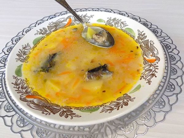 Суп из консервированной сайры рецепт – Европейская кухня: Супы. «Еда»