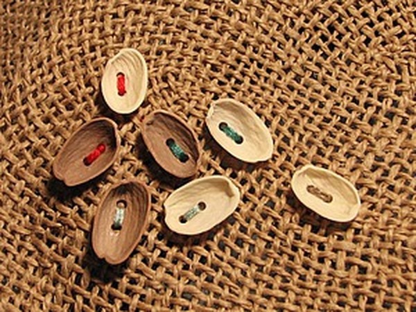 Мастерим пуговицы из скорлупы фисташковых орехов | Ярмарка Мастеров - ручная работа, handmade