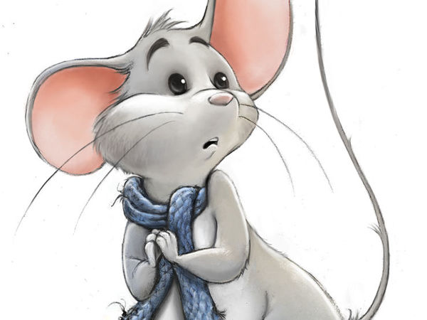 Liliput Mopse Cartoon Doppelter