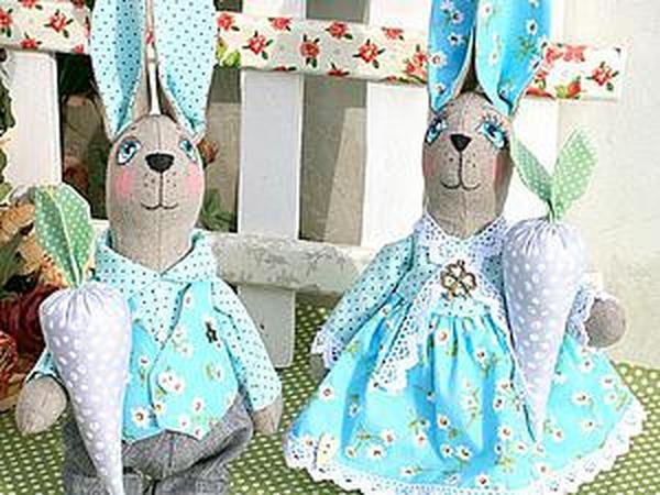 Шьём милых мятных кроликов | Ярмарка Мастеров - ручная работа, handmade