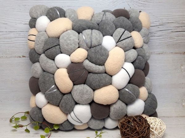 Шьём «каменную» подушку | Ярмарка Мастеров - ручная работа, handmade Шьём «каменную» подушку | Ярмарка Мастеров - ручная работа, handmade
