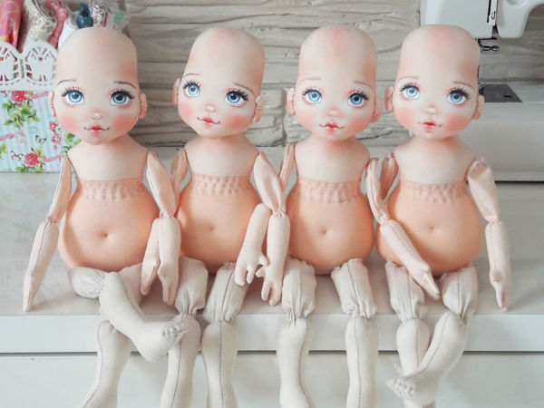 Обзор заготовки игровой куколки | Ярмарка Мастеров - ручная работа, handmade