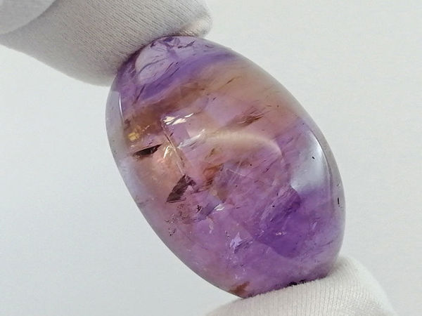 85,45 ct. Натуральный Аметрин «крупный-овал-кабошон» | Ярмарка Мастеров - ручная работа, handmade