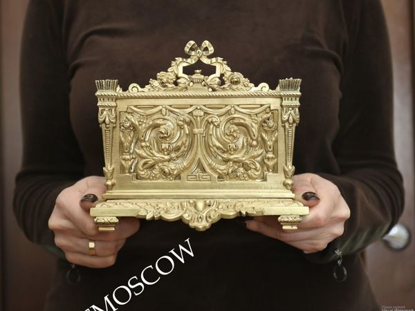 Салфетница старинная антикварная подставка бронза латунь Франция 20 | Ярмарка Мастеров - ручная работа, handmade