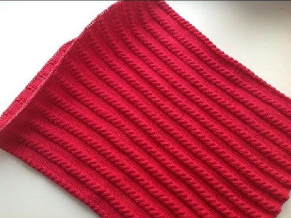 Вяжем простой аран: жгут 2х2 | Ярмарка Мастеров - ручная работа, handmade